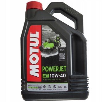 Моторна олива Powerjet 4T 10W-40, 4 л (828107) - MOTUL 105874