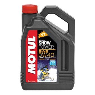 Моторное масло SnowPower 4T 0W-40, 4 л (826907) - MOTUL 105892