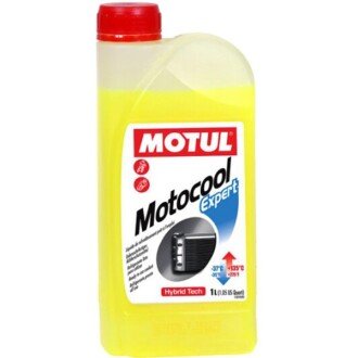 Антифриз Motocool Expert -37 жовтий, 1л - MOTUL 105914 (фото 1)