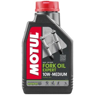 Масло для вилок мотоциклів Fork Oil Expert Medium 10W Напівсинтетичне (822201/) 1л - MOTUL 105930