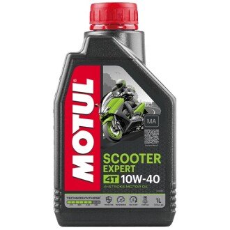 Моторна олива Scooter Expert 4T MA 10W-40, 1 л (831901) - MOTUL 105960