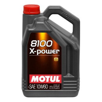 Моторное масло 8100 X-Power 10W-60, 4 л (854841) - (83212365924) MOTUL 106143