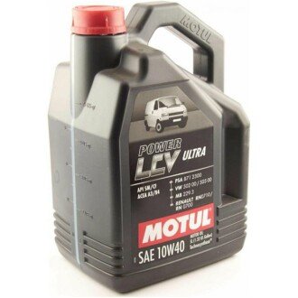 Моторное масло Power LCV Ultra 10W-40, 5 л (874151) - MOTUL 106156