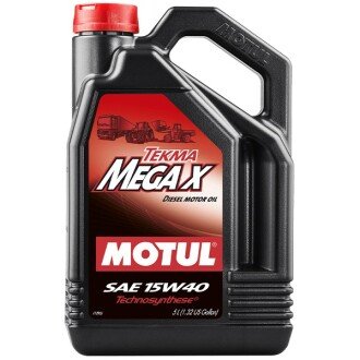 Моторное масло Tekma Mega X 15W-40, 5 л (323806) - MOTUL 106378