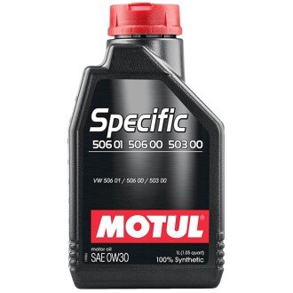 Моторное масло Specific 506 01 506 00 503 00 0W-30, 1 л (824201) - MOTUL 106429 (фото 1)