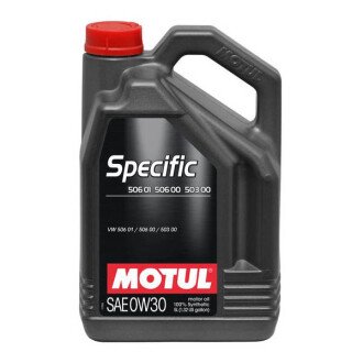 Моторна олива Specific 506 01 506 00 503 00 0W-30, 5 л (824206) - MOTUL 106437