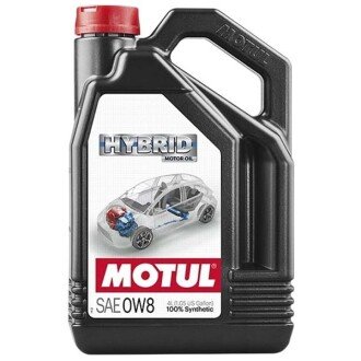 Моторна олива Hybrid 0W-8, 4 л (333407) - MOTUL 107156