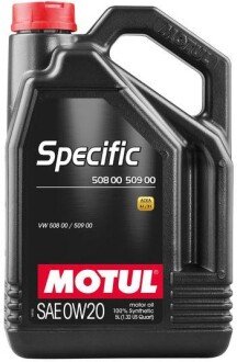 Моторна олива Specific 508 00 509 00 0W-20, 5 л (867251) - (gs60577m2, 0888083885, 83212463697) MOTUL 107384 (фото 1)