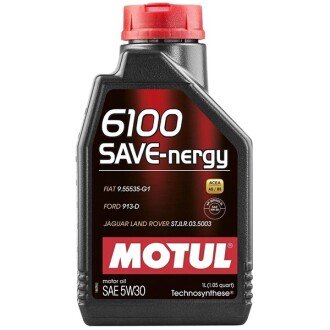 Моторна олива 6100 Save-nergy 5W-30, 1 л (812411) - MOTUL 107952