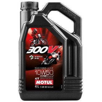 Моторна олива 300V Factory Line 10W-50, 4 л (835841) - MOTUL 108587