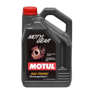 Motylgear 75W-90 5л (317006/) Напівсинтетична трансмісійна олива МКПП API GL-4 / GL-5 - MOTUL 109057