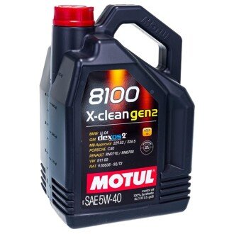 Фото 2 - Моторна олива 5W-40 Special G 5L MOTUL 109762