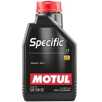 Моторное масло Specific 17 5W-30, 1 л (102301) - MOTUL 109840