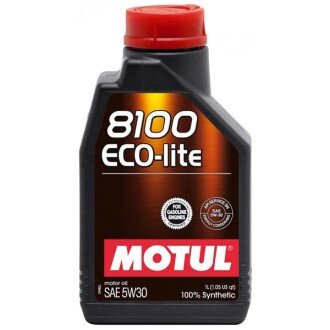 Моторна олива 8100 Eco-lite 5W-30, 1 л (108212/839511) - MOTUL 110060 (фото 1)