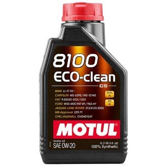 Моторна олива 8100 Eco-Clean 0W-20, 1 л (108813/868111) - MOTUL 110724