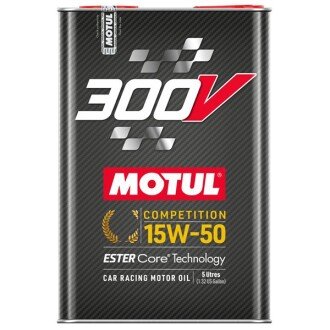 Моторна олива 300V Competition 15W-50, 5 л (103920/825751/826951) - MOTUL 110861