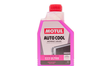 Антифриз-концентрат G13 Auto Cool Ultra розовый, 1л - (g013A8JM1, G013040M5, 1940663) MOTUL 111050 (фото 1)