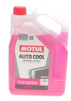 Антифриз-концентрат G13 Auto Cool Ultra рожевий, 5л - MOTUL 111053