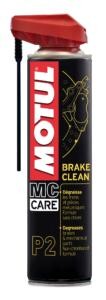 Очисник гальм MC Care P2 BRAKE CLEAN 400мл - MOTUL 111659