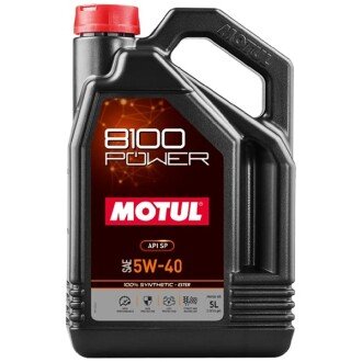 Моторна олива 8100 Power 5W-40, 5 л (824606) - MOTUL 111809