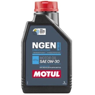 Моторна олива Ngen Hybrid 0W-30, 1 л - MOTUL 111903