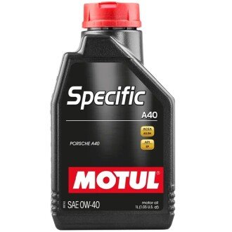 Моторна олива Specific A40 0W-40, 1 л (348301) - MOTUL 112074