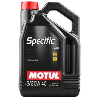 Моторна олива Specific A40 0W-40, 5 л (348306) - MOTUL 112075