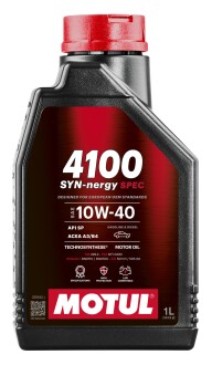 Моторні оливи 4100 SYN-NERGY SPEC 10W-40 1л 387701/ - MOTUL 112890
