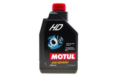 Масло трансмиссионное минеральное HD 80W-90, 1л - (83222365987) MOTUL 317501