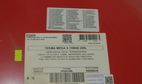 Фото 2 - Моторна олива MOTUL 323832