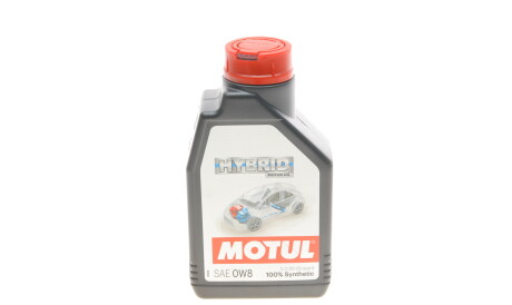 Моторное масло Hybrid 0W-8, 1 л (107155) - MOTUL 333401