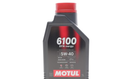 Олива 5W40 Syn-nergy 6100 (1L) (API SP) (ACEA A3/B4) (112961) - MOTUL 368411