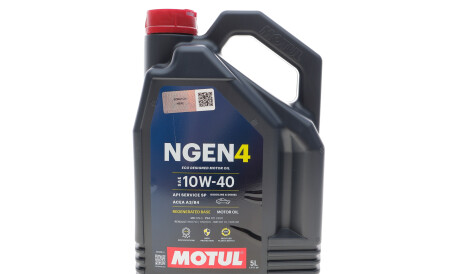 Олива 10W40 NGEN 4 (5L) (MB 229.3/RN0710/RN0700/PSA B71 2300/VW 501 01/VW505 00) (113059) - MOTUL 387806
