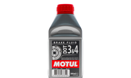 Жидкость тормозная DOT 3&4 Brake Fluid, 0,5л - MOTUL 807910