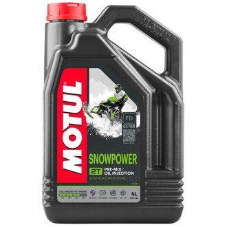 Моторное масло Snow Power 2Т, 4 л (105888/812207) - MOTUL 812407