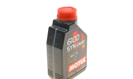 Моторное масло 6100 Syn-Clean 5W-30, 1 л (107947) - (1942000, 1942001, 93165209) MOTUL 814211