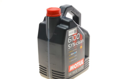 Моторное масло 6100 Syn-Clean 5W-30, 5 л (107948) - MOTUL 814251