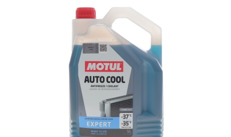 Антифриз (синій) (5L)Auto Cool Expert -37°C (111733) - (82515A6CDD7, 83195A1E3B6, 83512355290) MOTUL 818206 (фото 1)