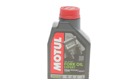 Масло 15W для мото вилок Fork Oil Expert Medium (1L) - MOTUL 822101