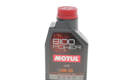 Моторное масло 8100 Power 0W-20, 1 л (111798) - MOTUL 824401