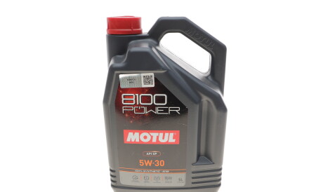 Моторна олива 8100 Power 5W-30, 5 л (111801) - (95599877, 95599919) MOTUL 824506