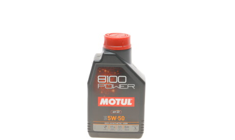 Моторна олива 8100 Power 5W-50, 1 л (111811) - MOTUL 824701