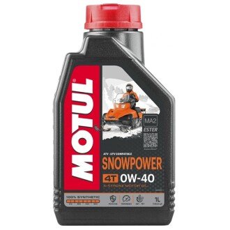 Моторна олива SnowPower 4T 0W-40, 1 л (105891) - MOTUL 826901