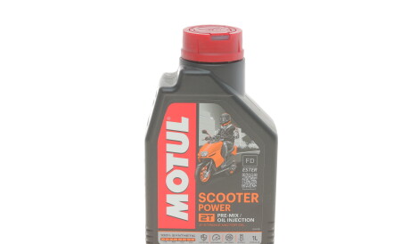 Моторна олива Scooter Power 2T, 1 л (105881) - MOTUL 832101