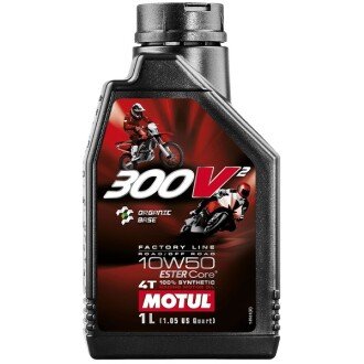 Моторное масло 300V Factory Line 10W-50, 1 л (108586) - MOTUL 835811 (фото 1)