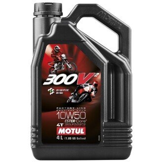 Моторное масло 300V Factory Line 10W-50, 4 л (108587) - MOTUL 835841