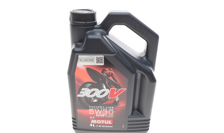 Моторна олива 300V 4Т Factory Line 5W-30, 4 л (104111) - MOTUL 835941