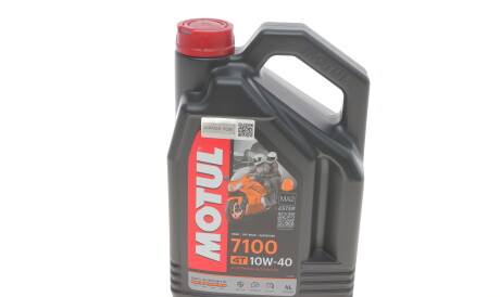 Моторное масло 7100 4T 10W-40, 4 л (104092) - (hon103006) MOTUL 836341