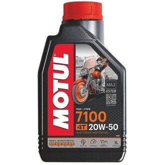 Моторное масло 7100 4T 20W-50, 1 л (104103) - (hon103006) MOTUL 836411