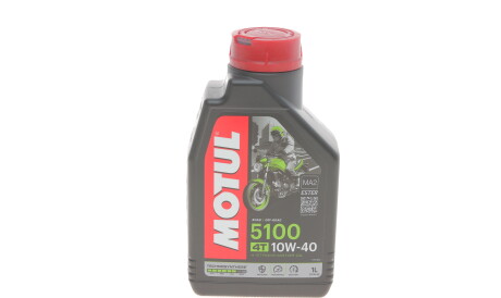 Моторна олива 5100 4T 10W-40, 1 л (104066) - MOTUL 836511 (фото 1)